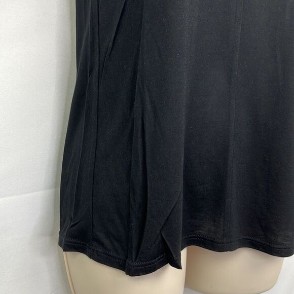 Lanston REVOLVE active keyhole front tank Black NWT size small - Picture 4 of 11